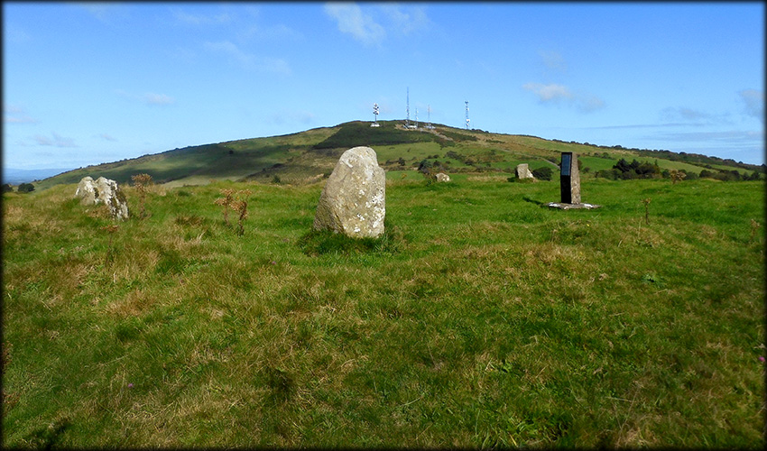 Banagher Stone Circle NW, Slieve Glagh, Cavan